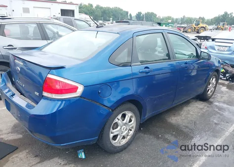 2009 Ford Focus Ses из США, поврежденный, VIN 1FAHP36N49W207137